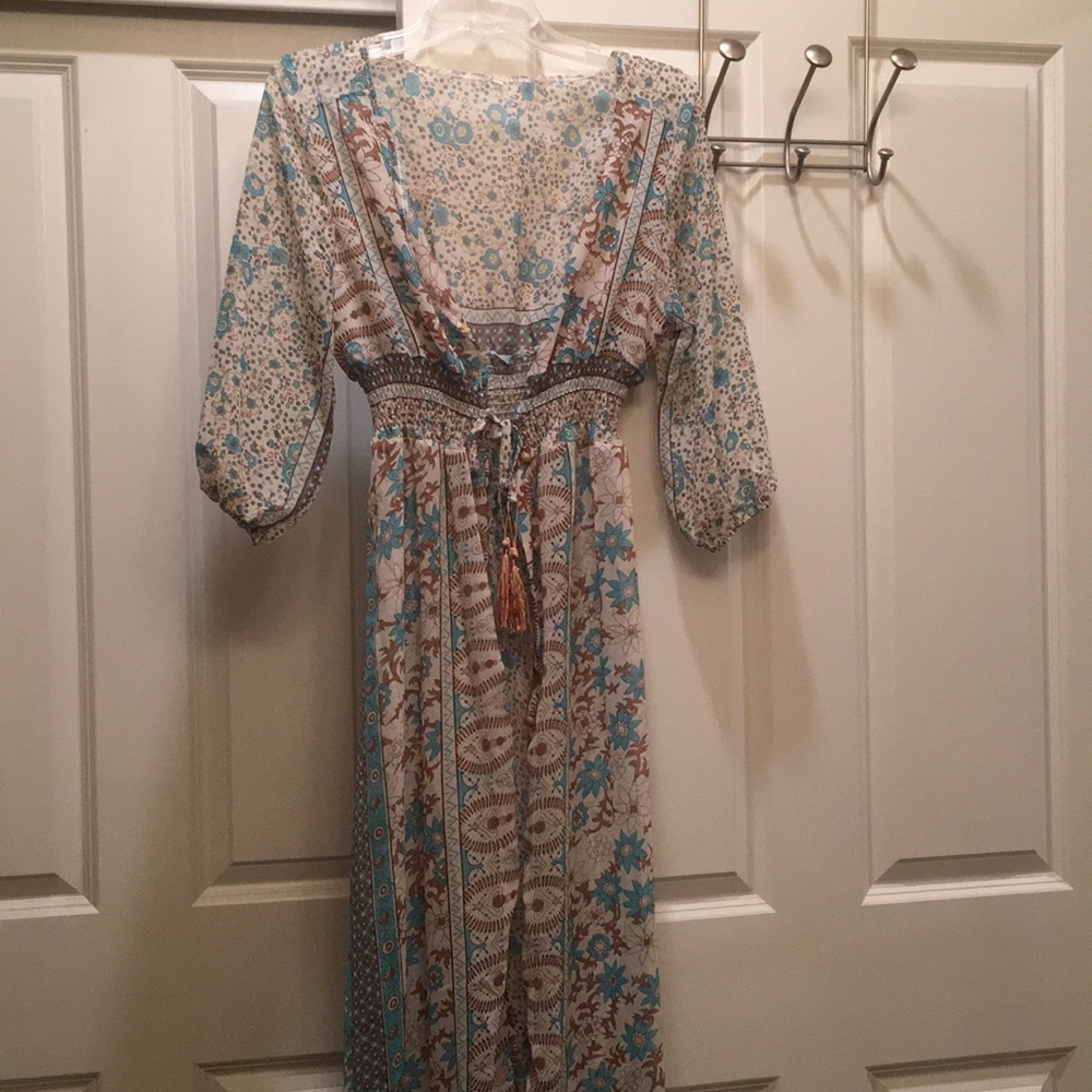 Boho Print Beach Cover